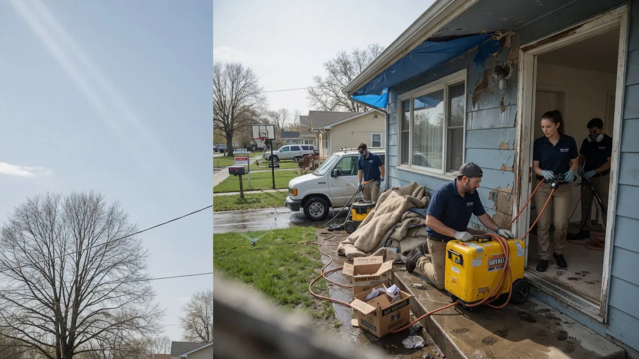 Basement Flood Cleanup in Fort Supply, OK near me